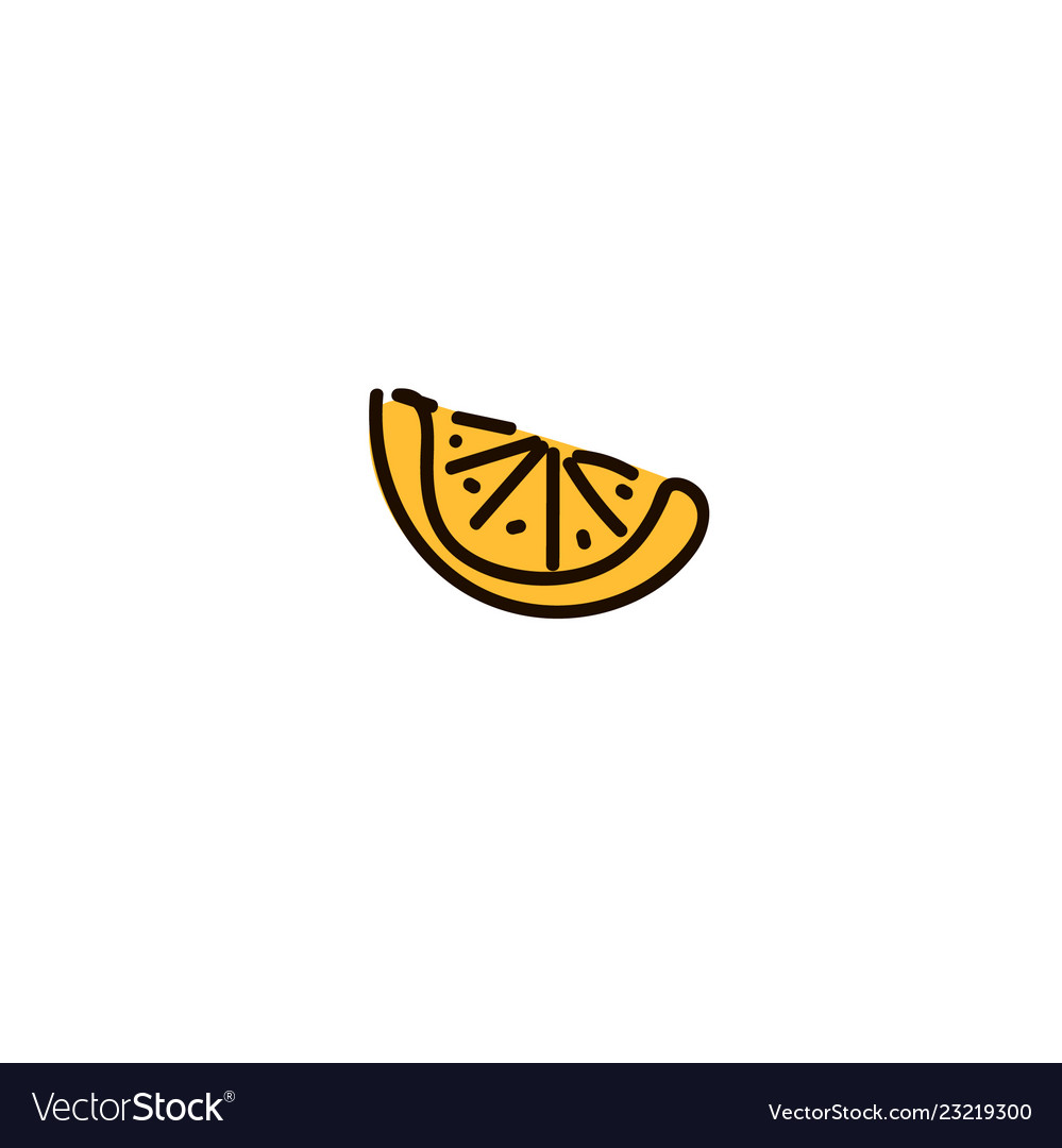 Lemon Slice Isolated