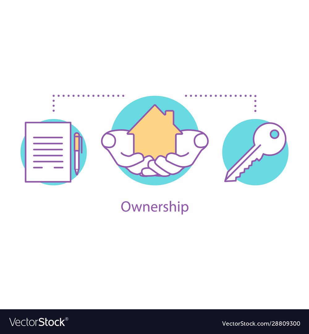 Ownership concept icon