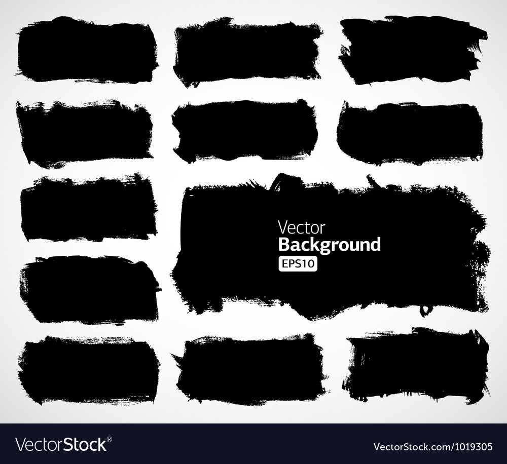Black banners set Royalty Free Vector Image - VectorStock
