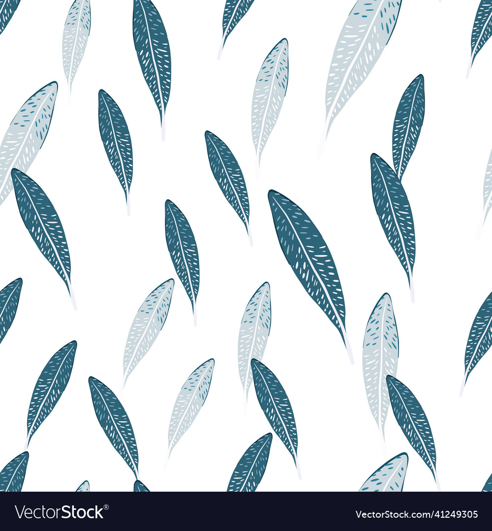 Feathers seamless pattern background feather