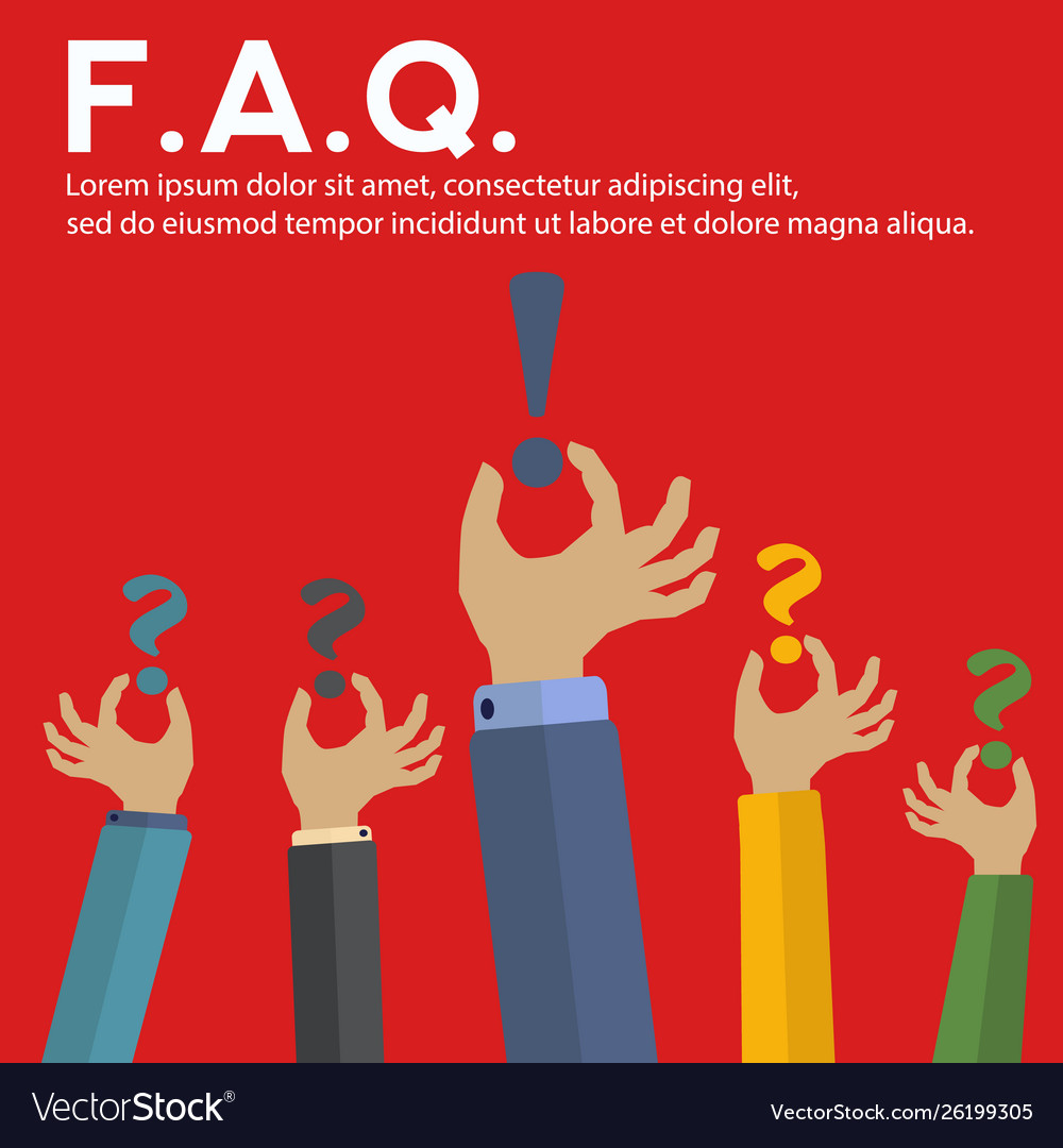 Hands holding question marks and one has