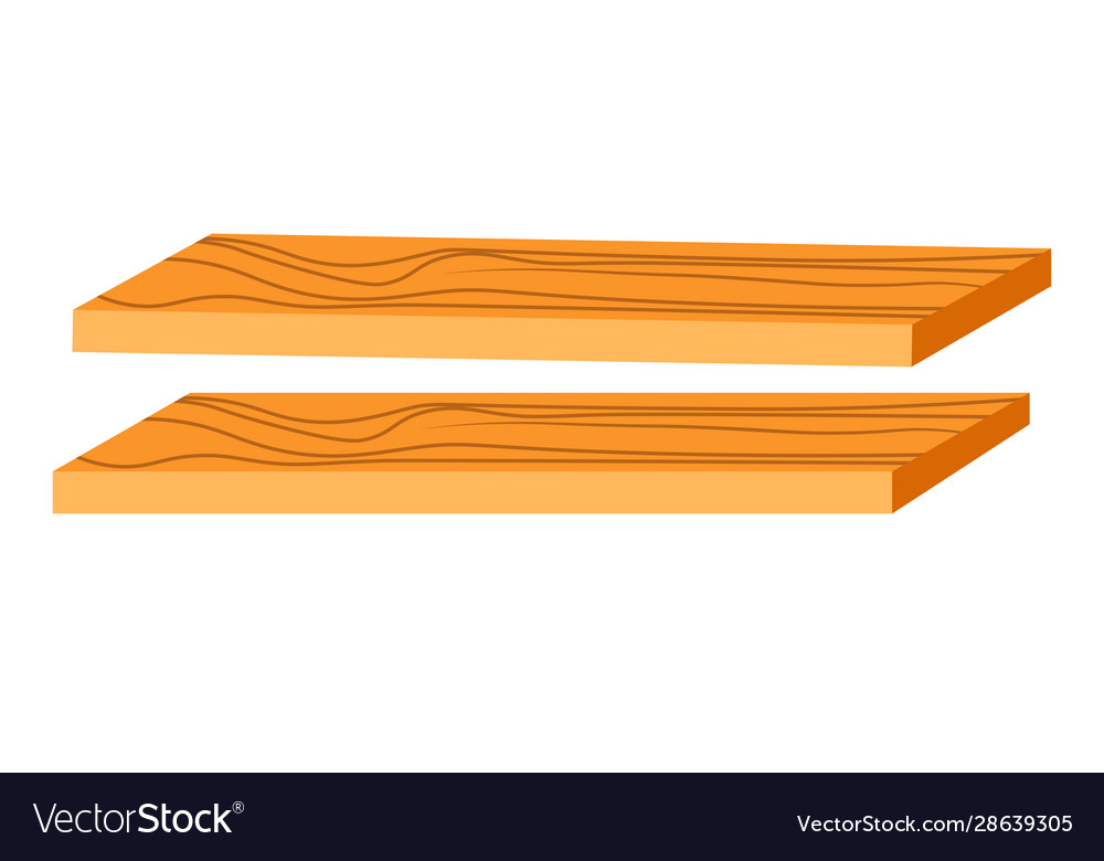 Laminate Or Parquet Planks Wooden Floor Covering Vector Image