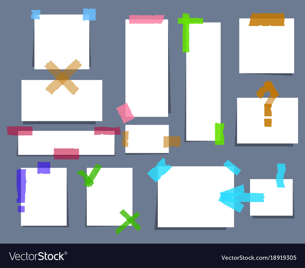 Paper torn page notes blank notepad pages