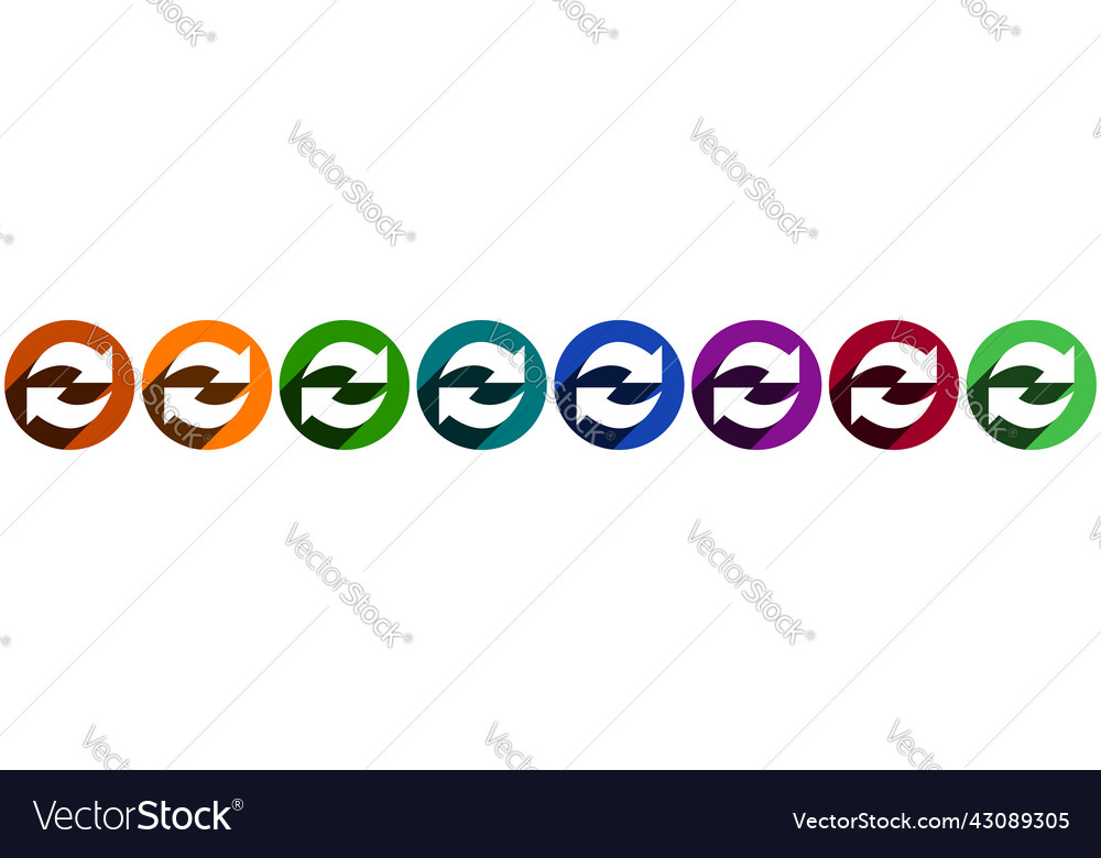 Rotation Exchange Arrows Icon