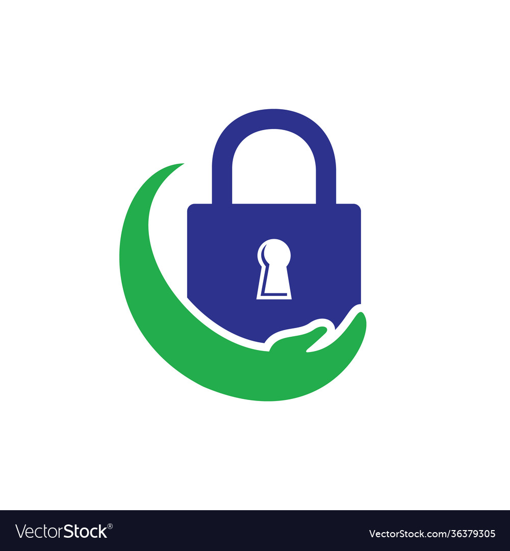 Security care logo design template