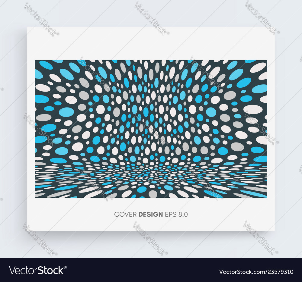 Abstract Color Circle Background