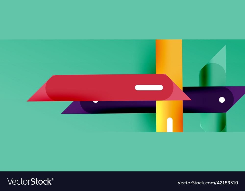 Background overlapping lines dynamic Vector Image Background overlapping lines dynamic