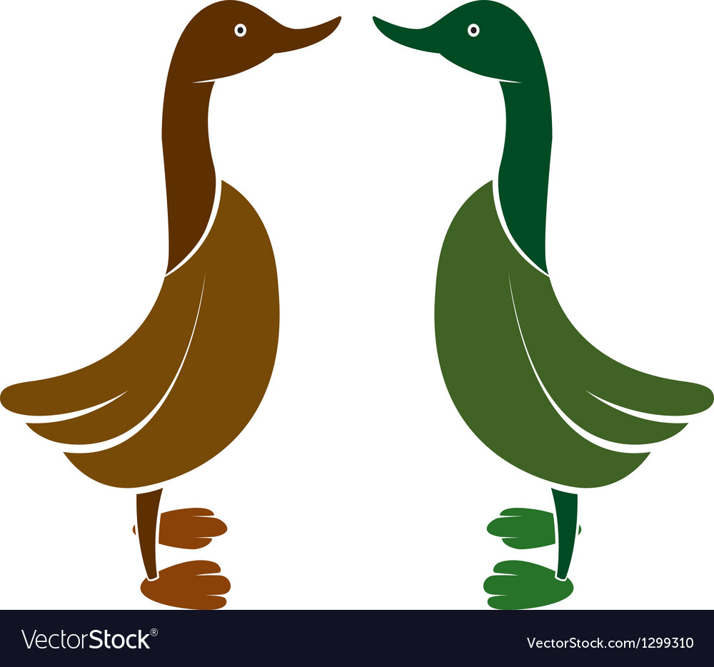 Duck Royalty Free Vector Image - VectorStock