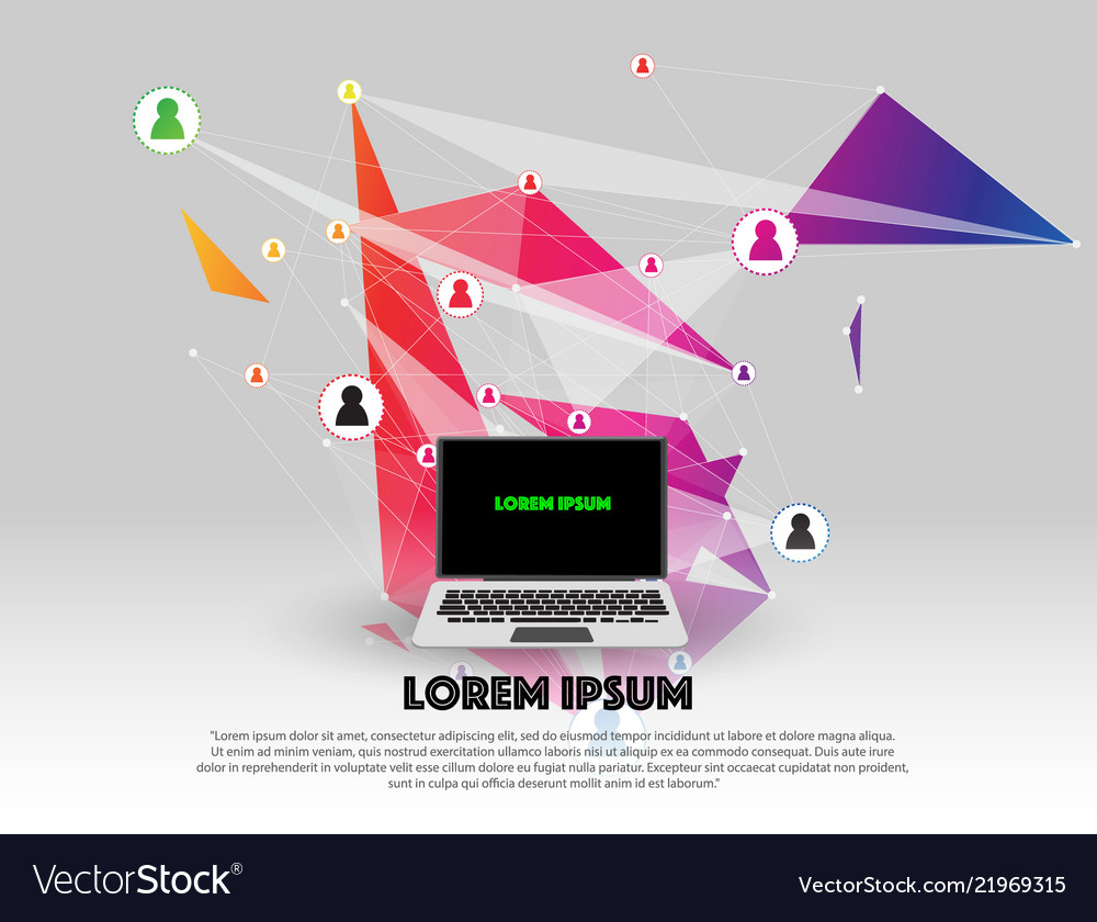 Abstract geometric pattern and background