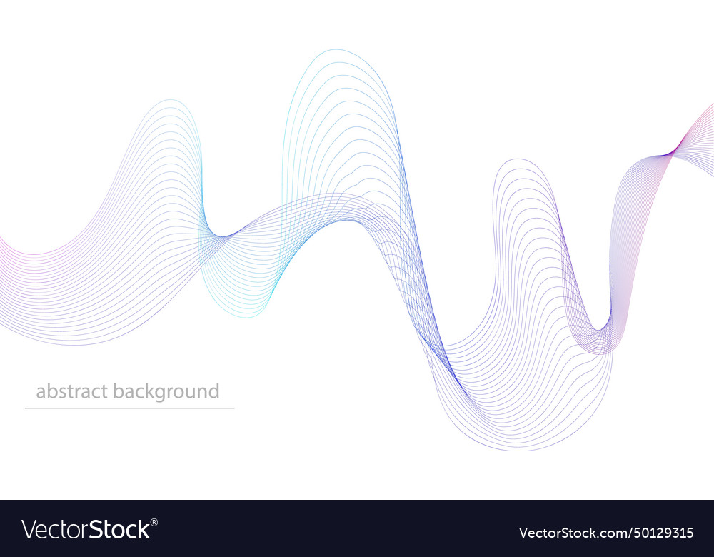 Abstract wave element for design digital vector image Abstract wave element for design digital