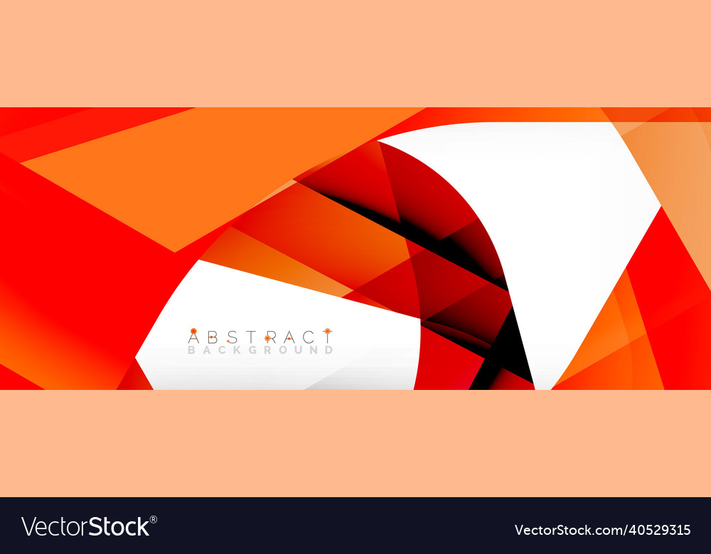 Geometric abstract background - multicolored