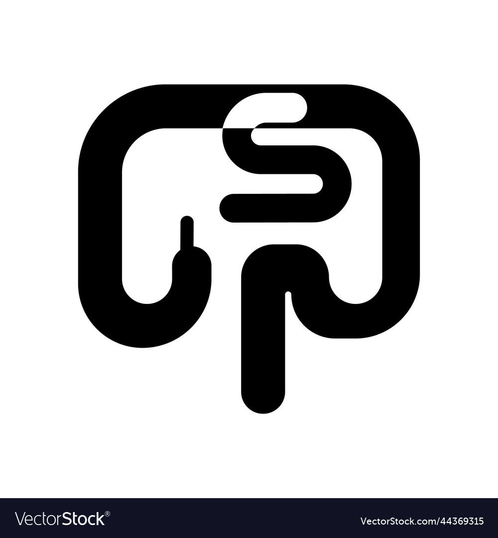 Human bowel black glyph icon