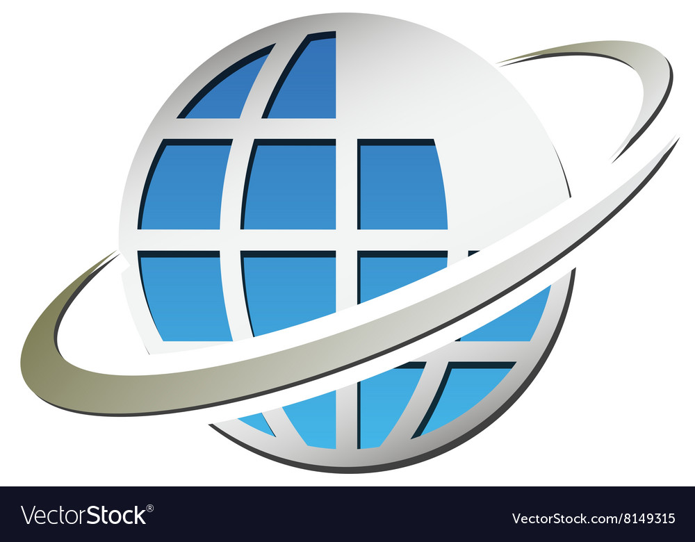 Iron-planet Royalty Free Vector Image - VectorStock