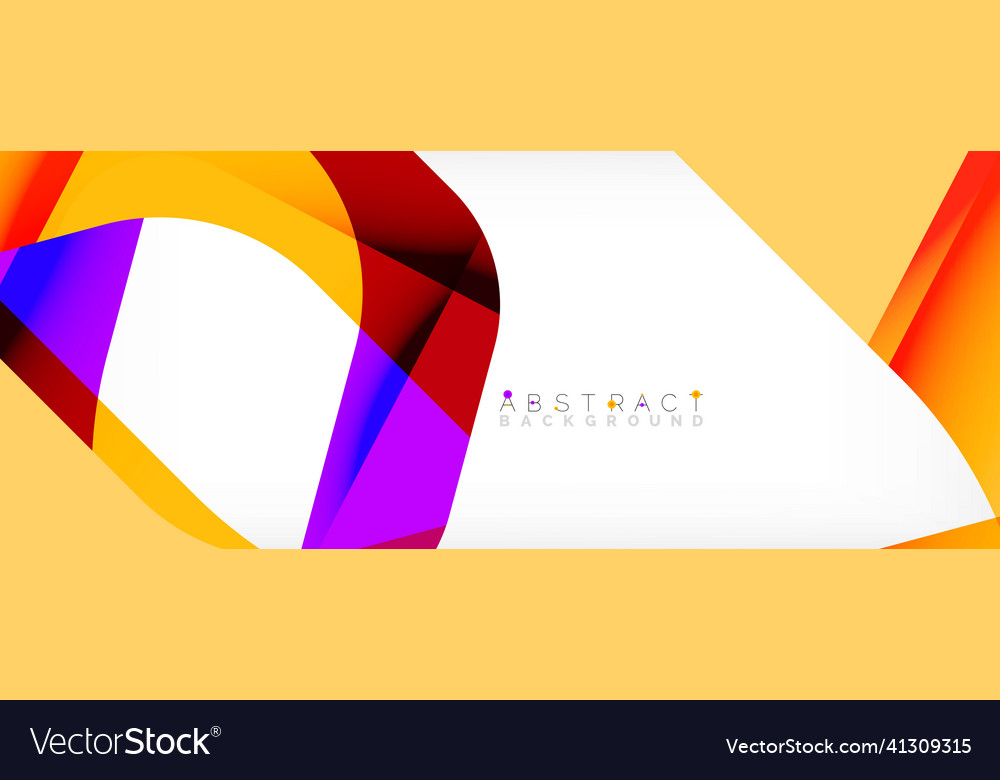 Minimal abstract background - color overlapping vector image Minimal abstract background - color overlapping