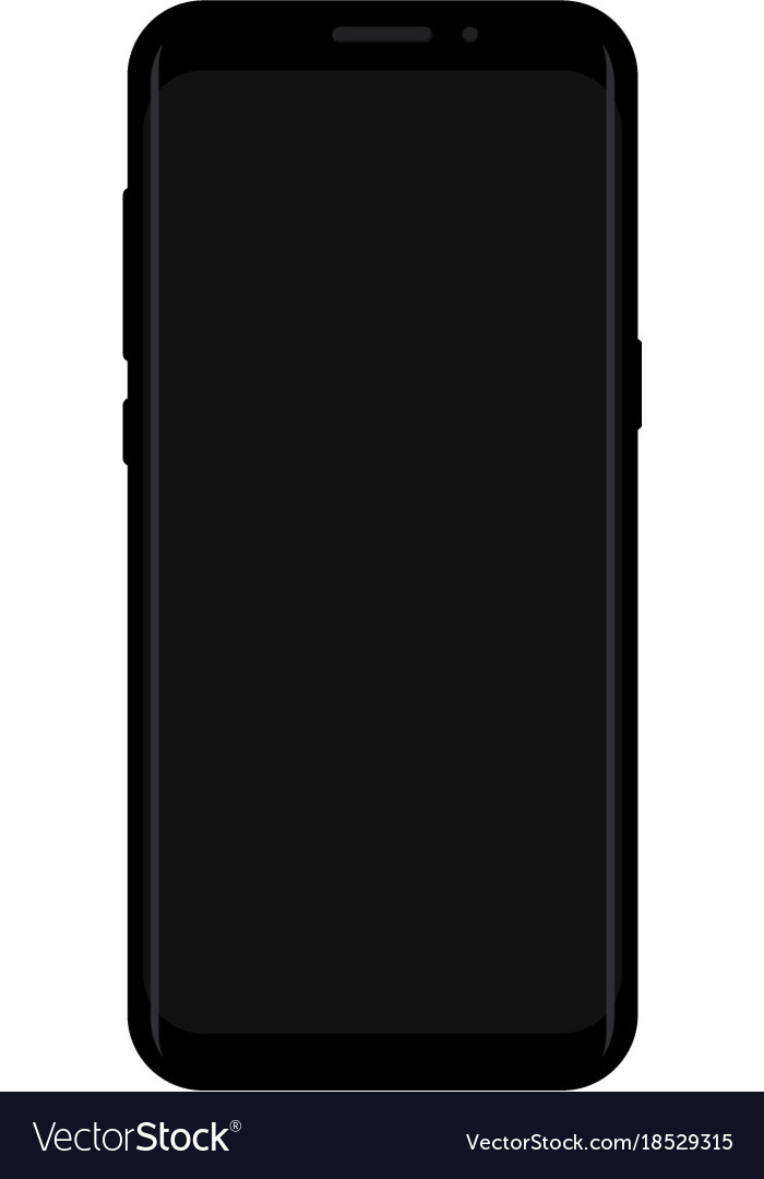 New version of smartphone with blank screen