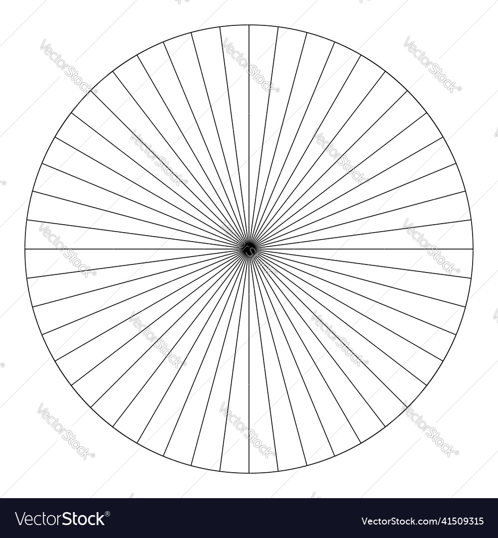 Pie chart graph circle circular diagram from vector image Pie chart graph circle circular diagram from