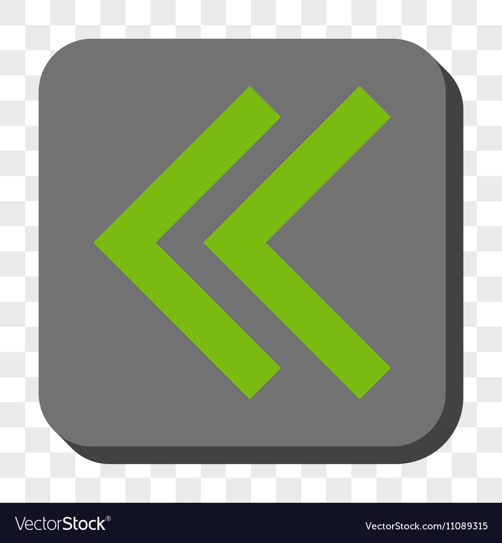 Shift left rounded square button