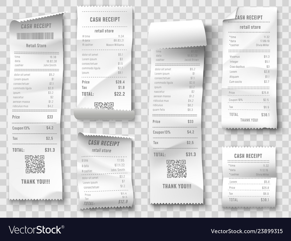 Luxury Goods Shop Receipt - $19.00