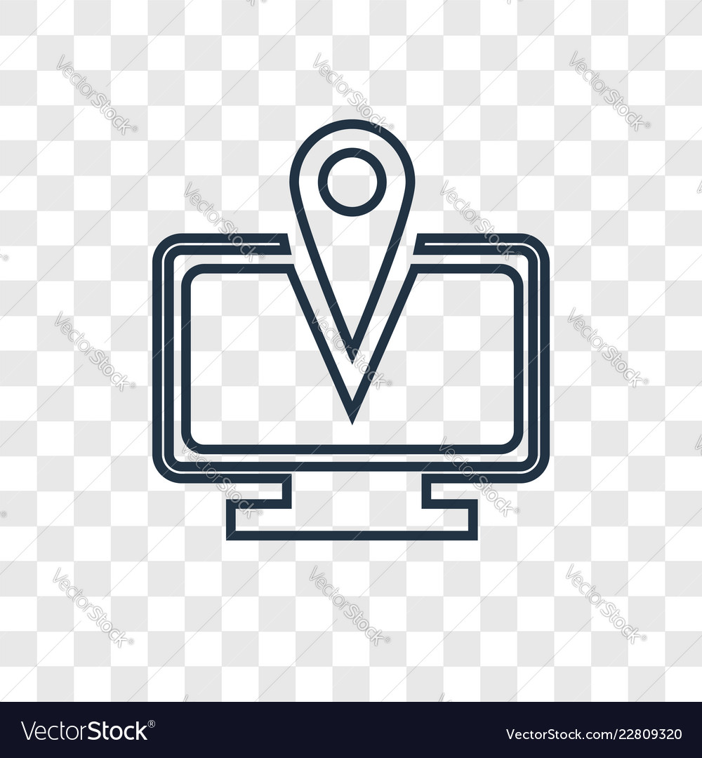 IP Address Concept Linear Icon