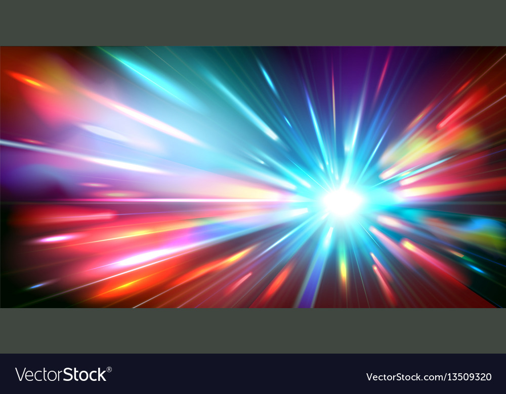 Neon Magic Light Background