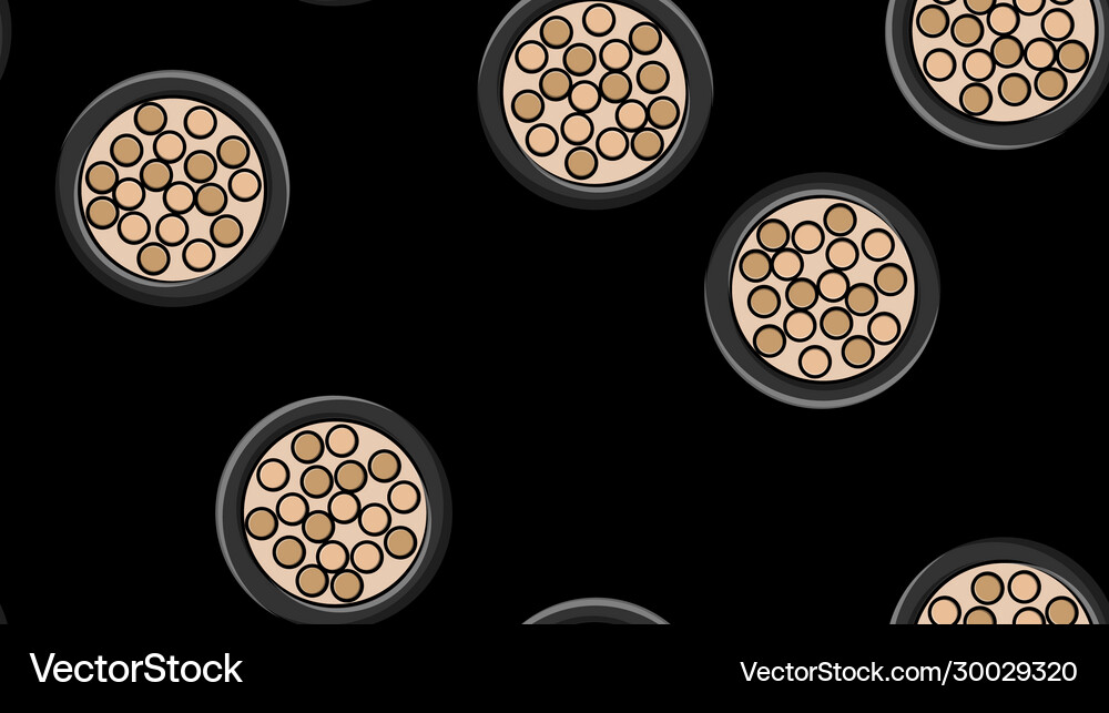 Texture seamless pattern on a black background Vector Image