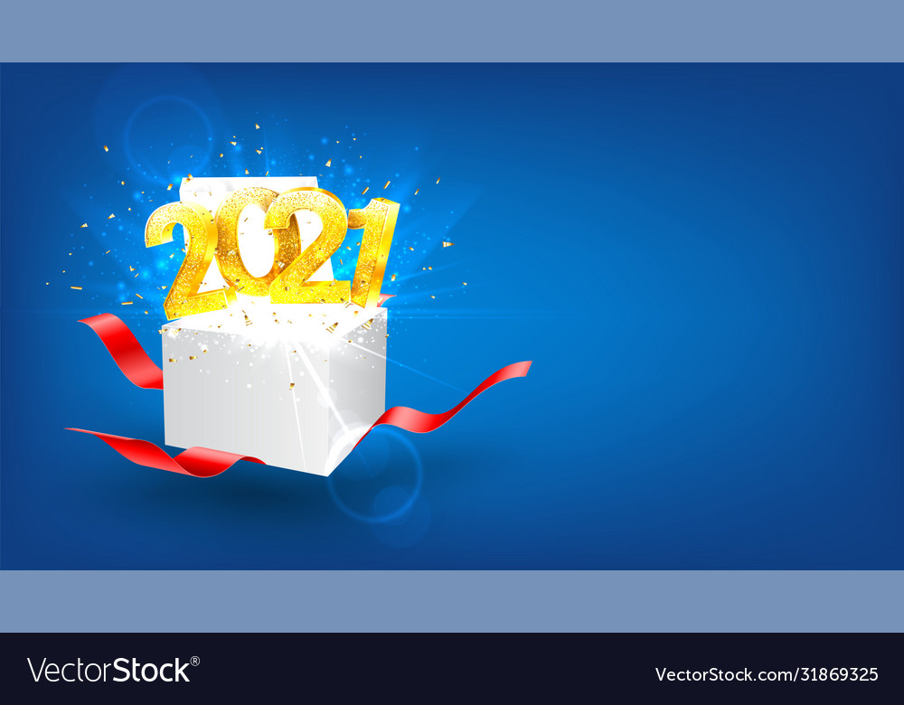2021 happy new year holiday background vector image 2021 happy new year holiday background