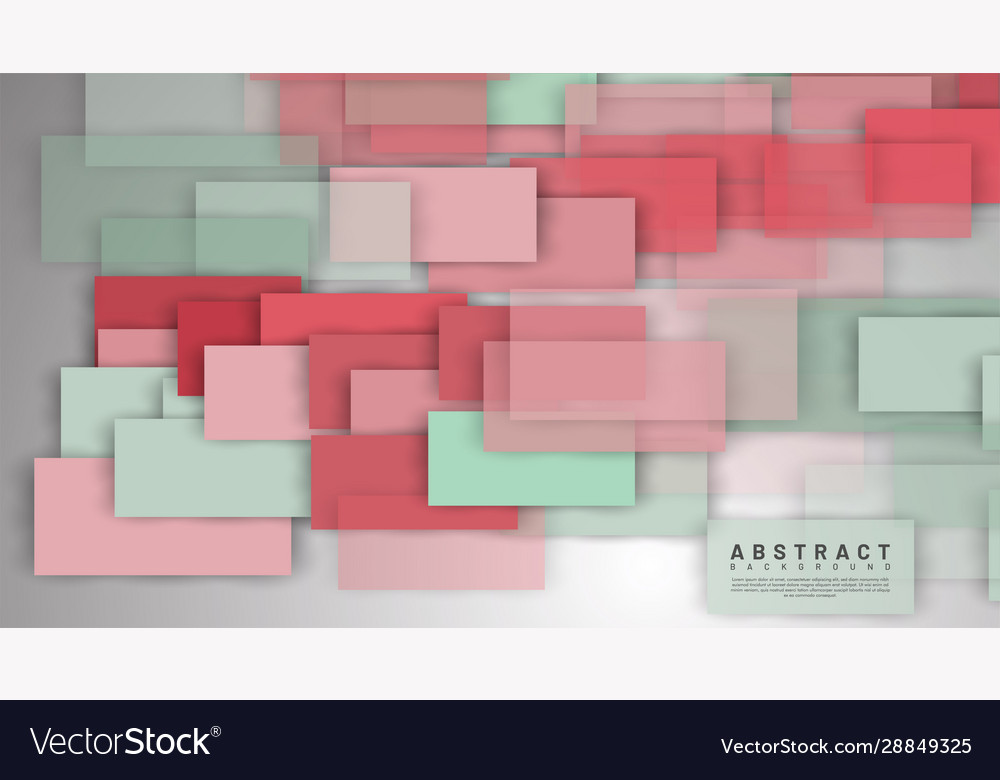 Abstract background overlapping full-color square vector image Abstract background overlapping full-color square