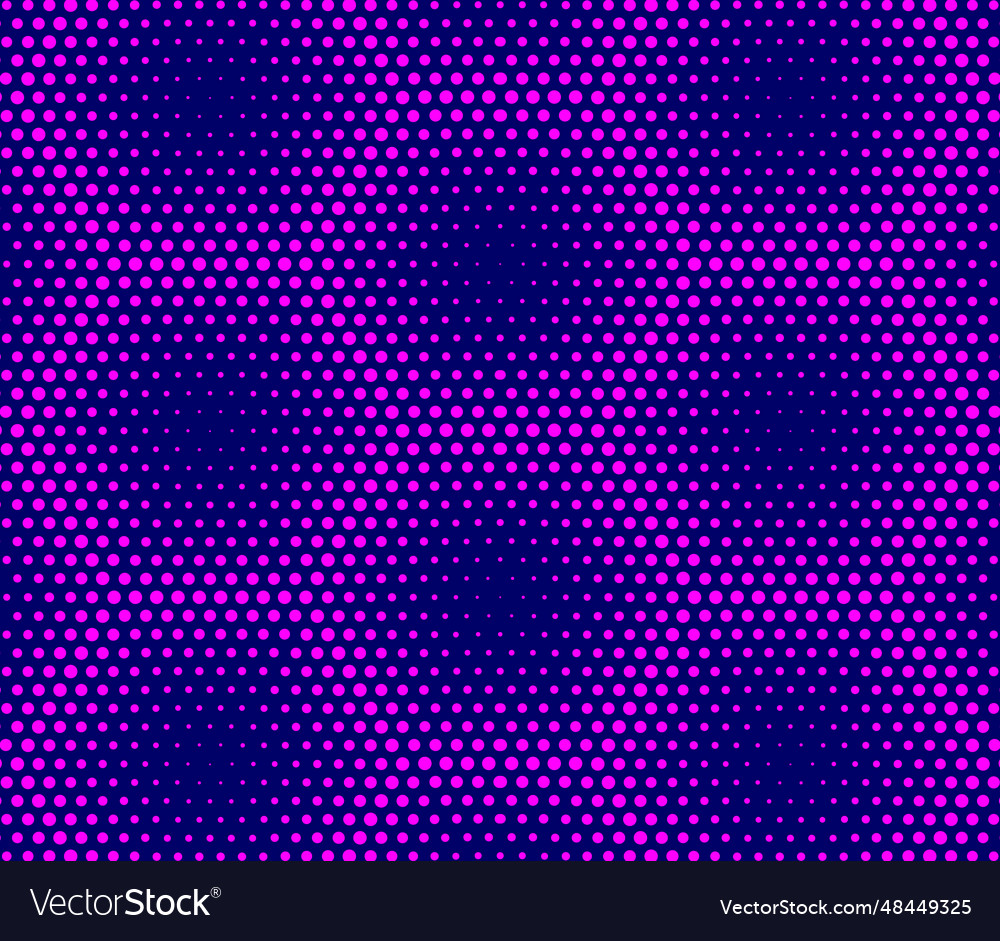 Abstract halftone seamless pattern