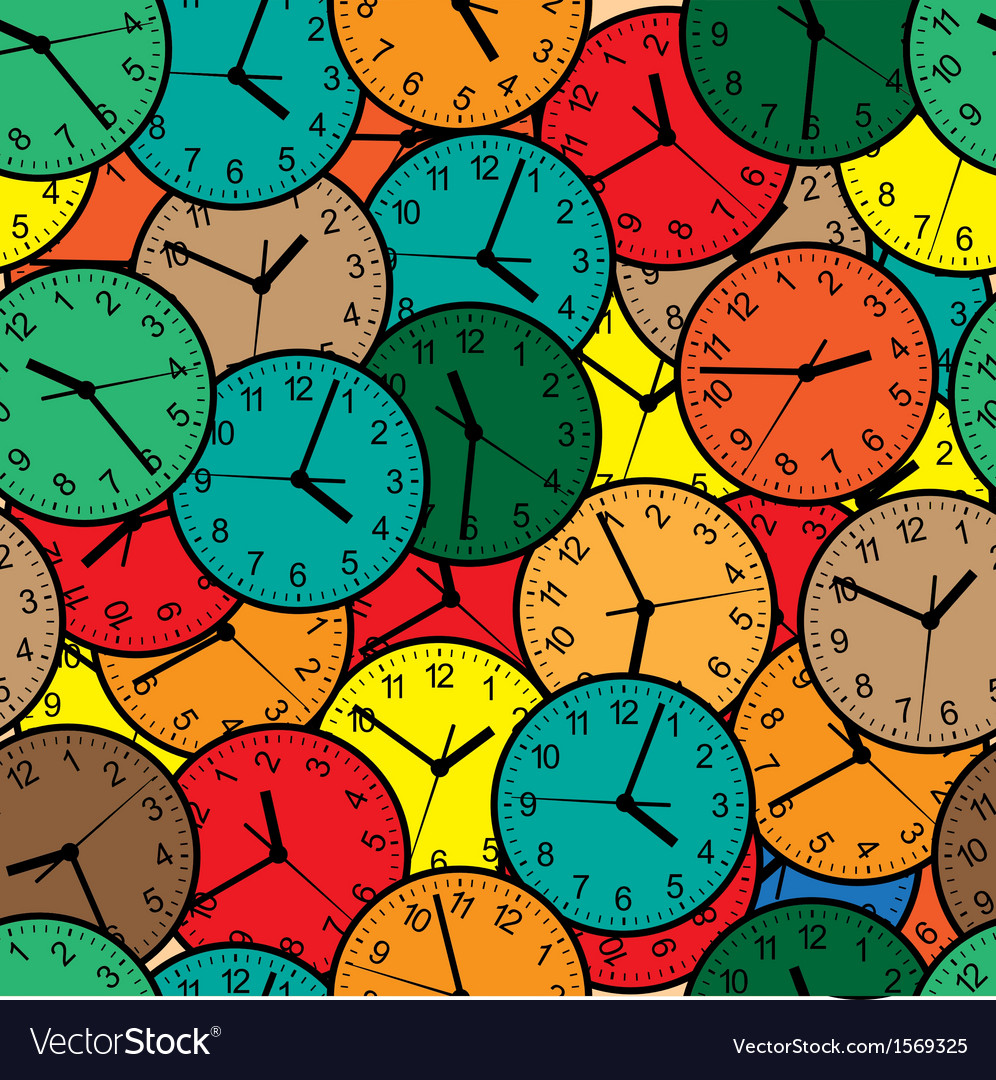 Clockwork Seamless Pattern