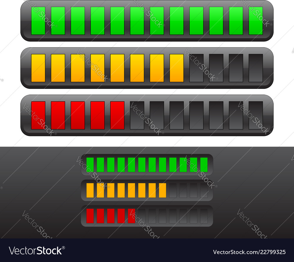 Digital Meter Display with Gauge
