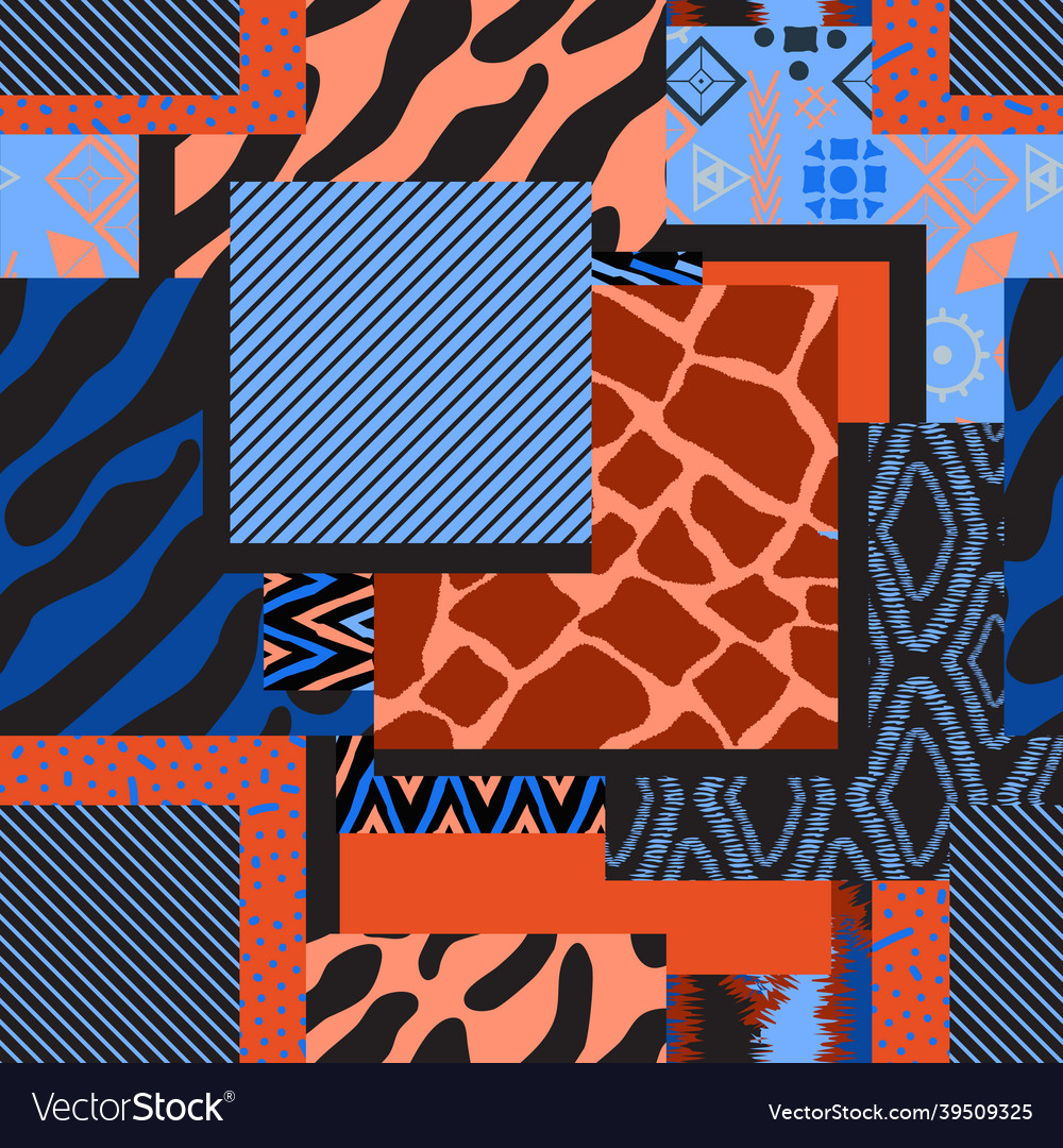 Geometric seamless pattern