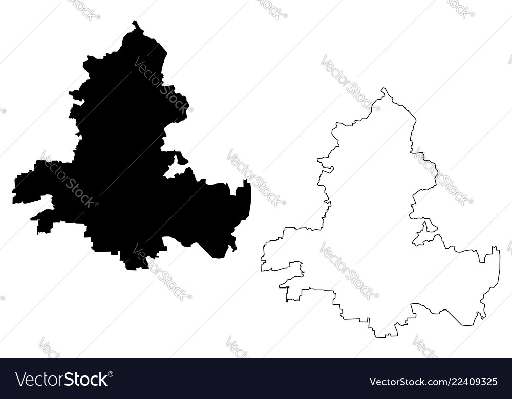 Rostov oblast map Royalty Free Vector Image - VectorStock