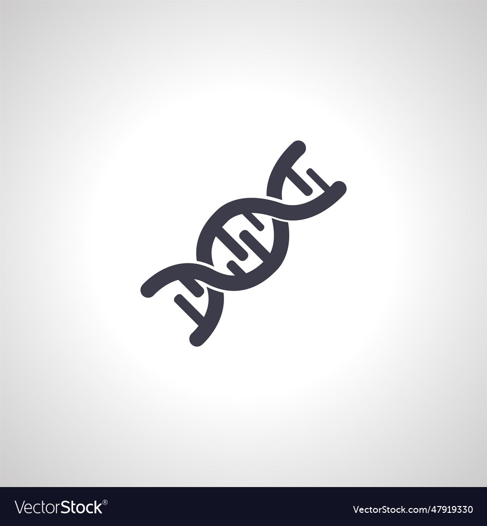 Dna helix icon dna icon Royalty Free Vector Image