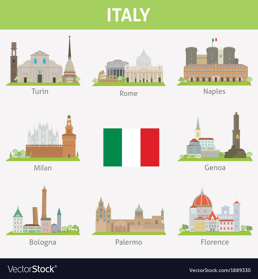 Italy Royalty Free Vector Image VectorStock Italy Royalty Free Vector Image VectorStock