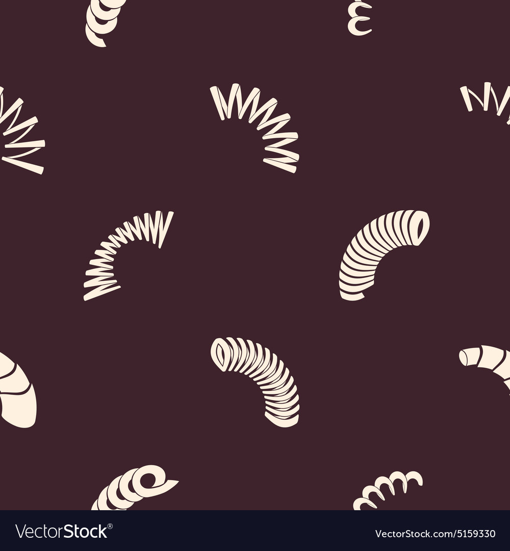 Seamless background with springs