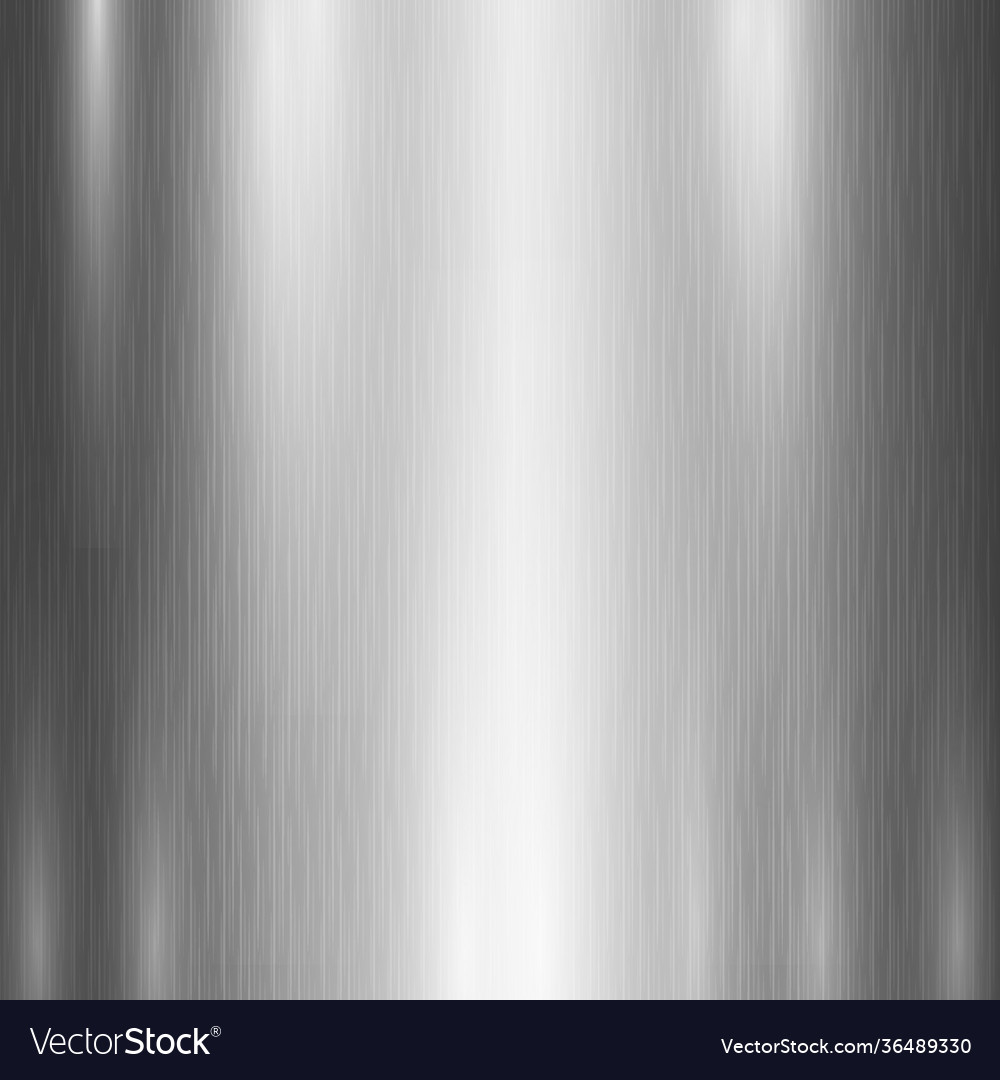 Texture panorama silver metal with reflection