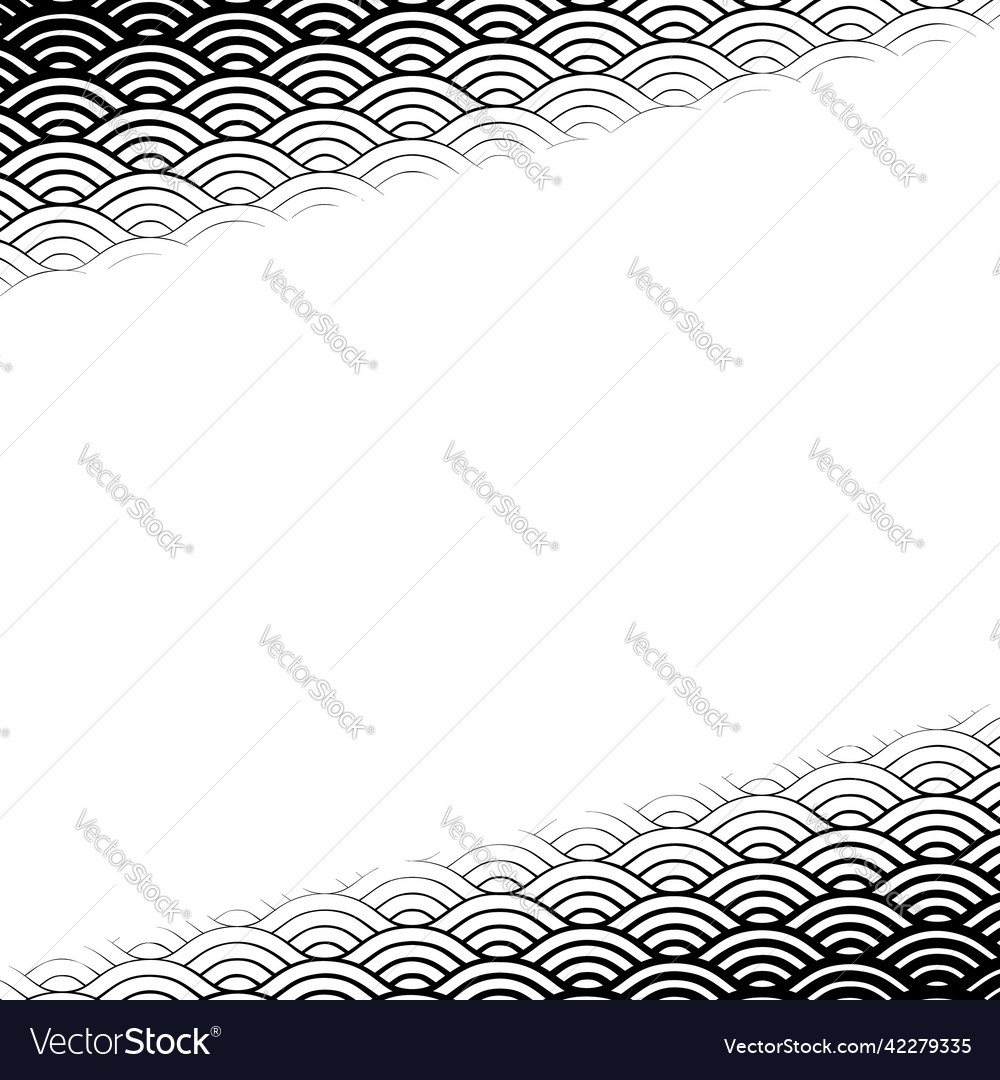 Background with abstract line waves pattern