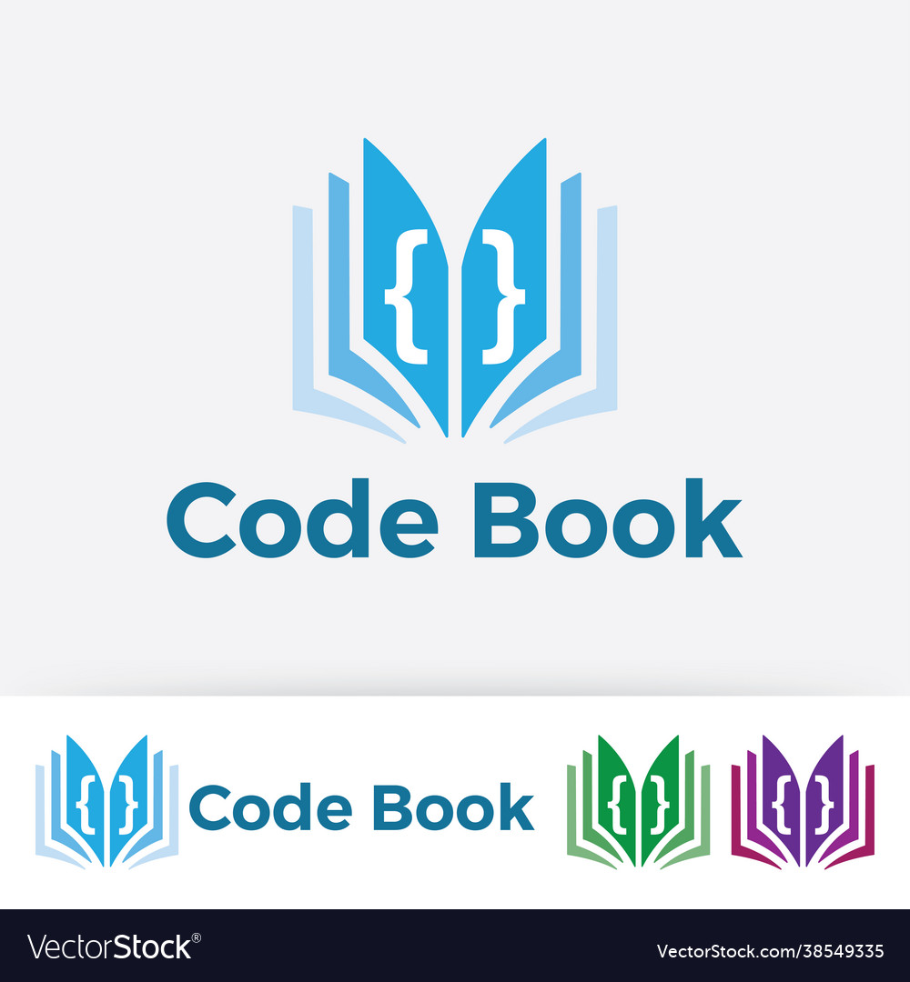 Coding and programming logo design template vector image Coding and programming logo design template