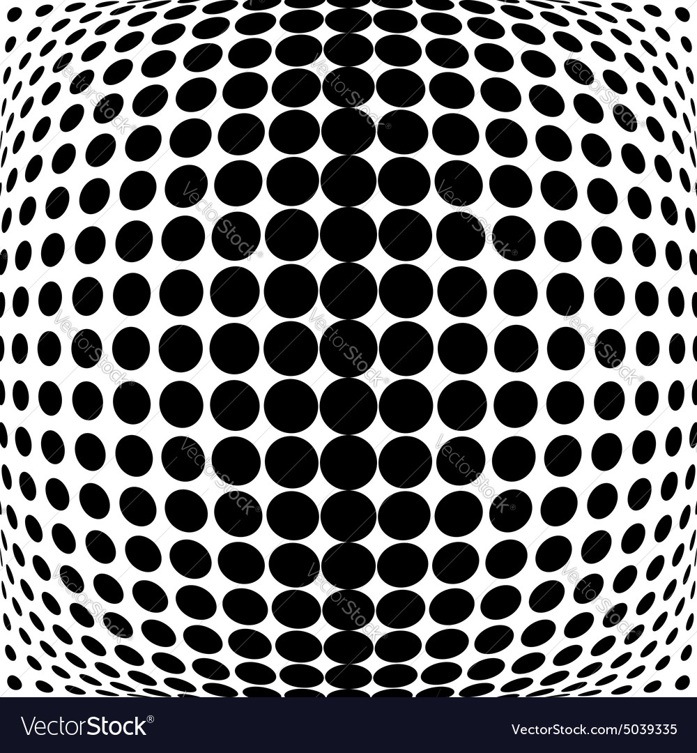 Convex Dot Pattern Background