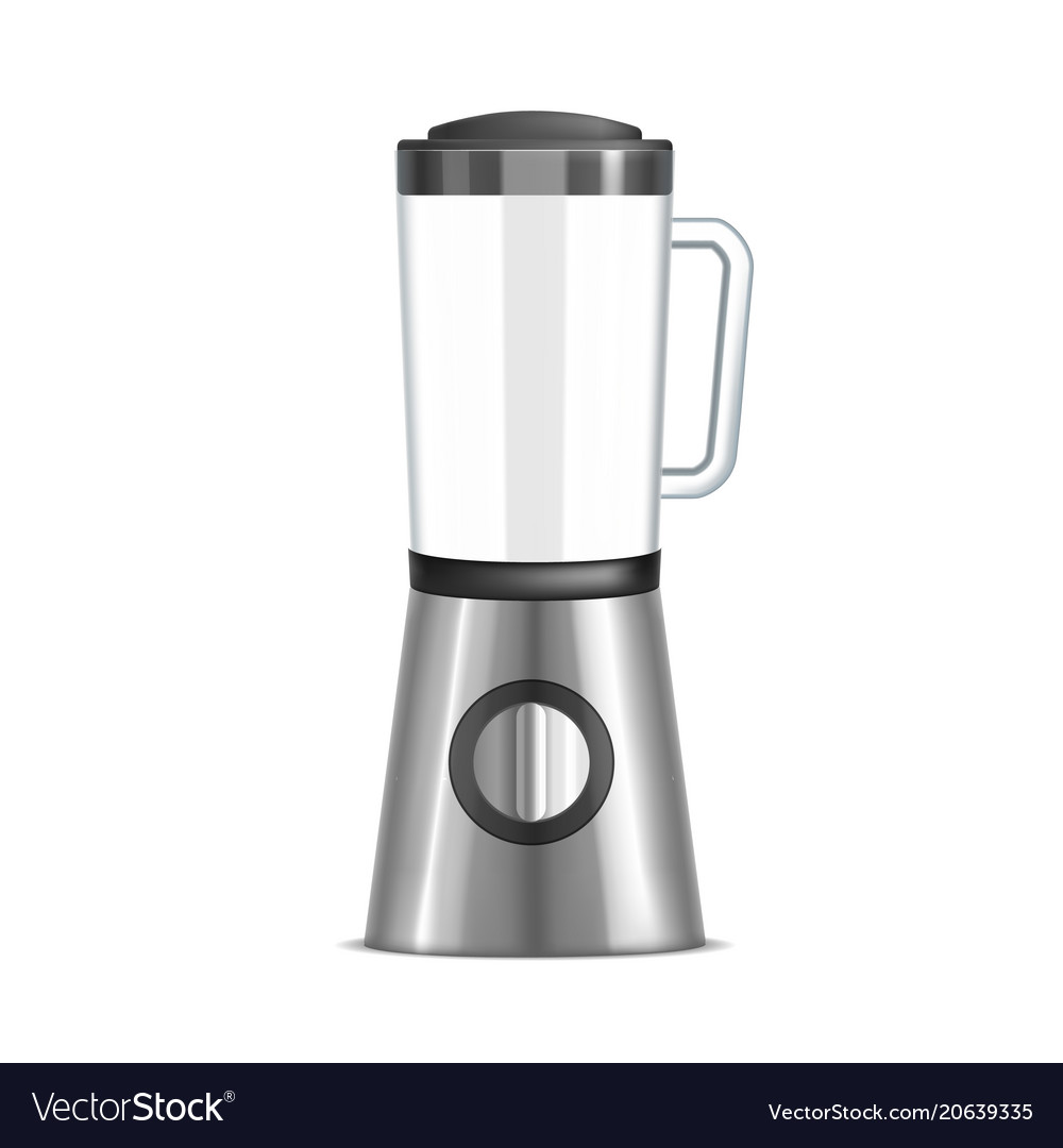 Download Realistic 3d kitchen blender Royalty Free Vector Image