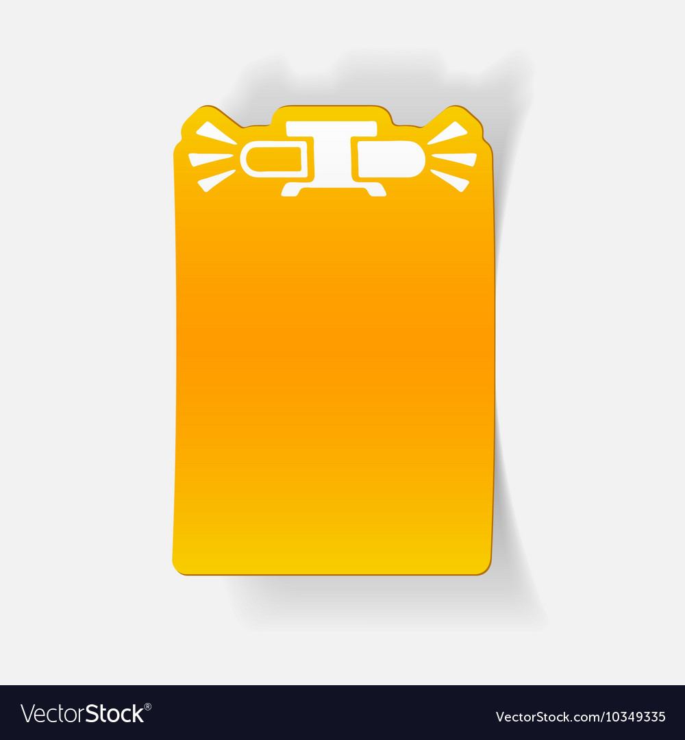 Realistic design element flasher