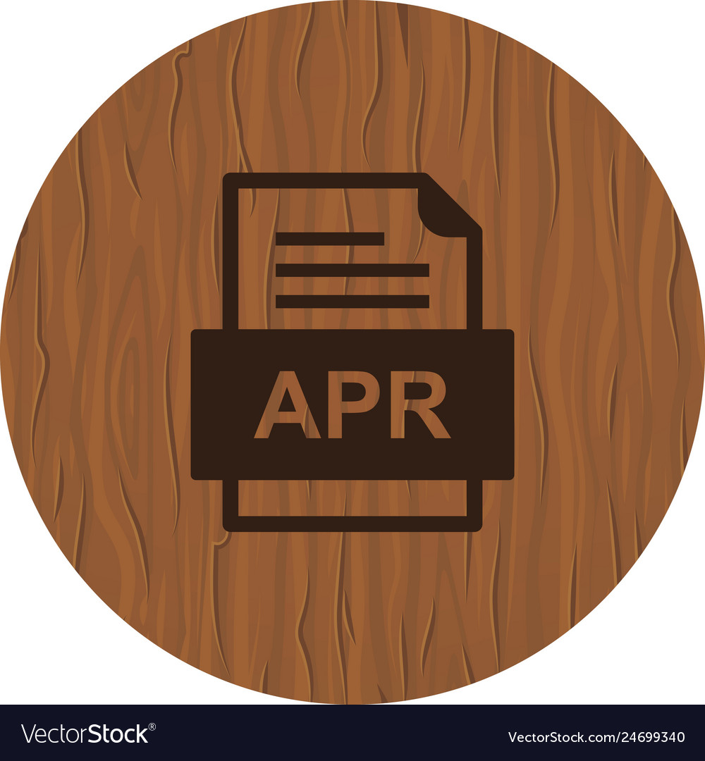 Apr file document icon