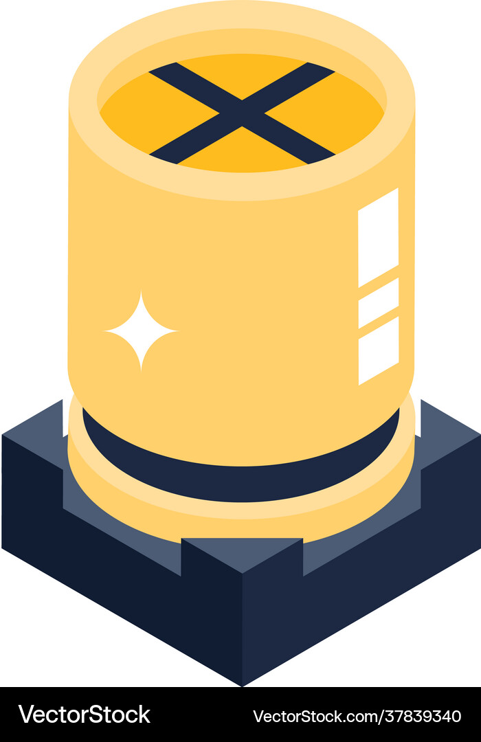 Capacitor Royalty Free Vector Image - VectorStock