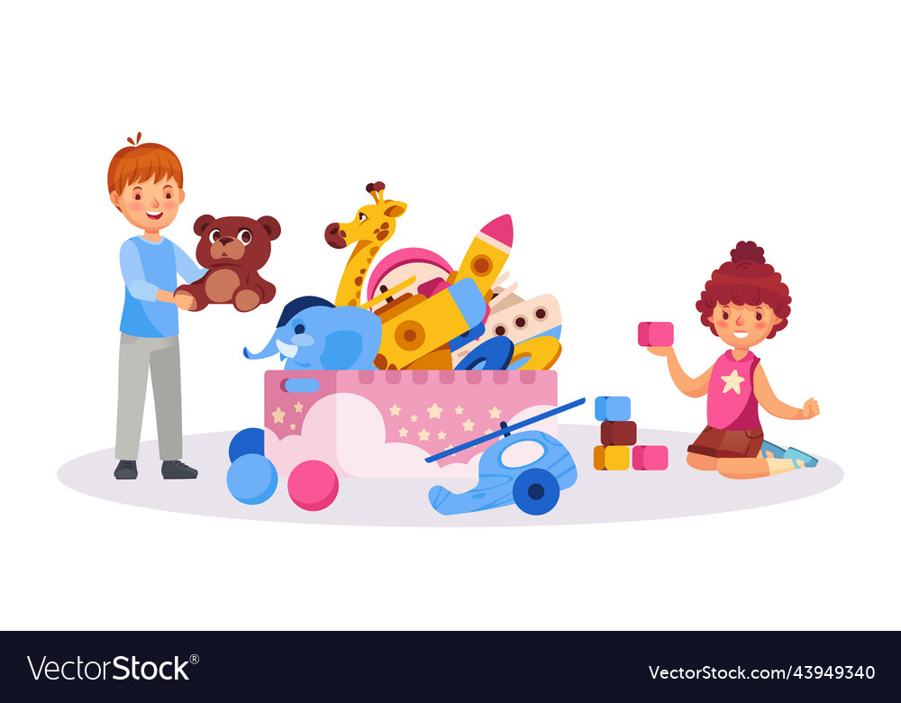 Kids playing together Vectors & Illustrations for Free Download