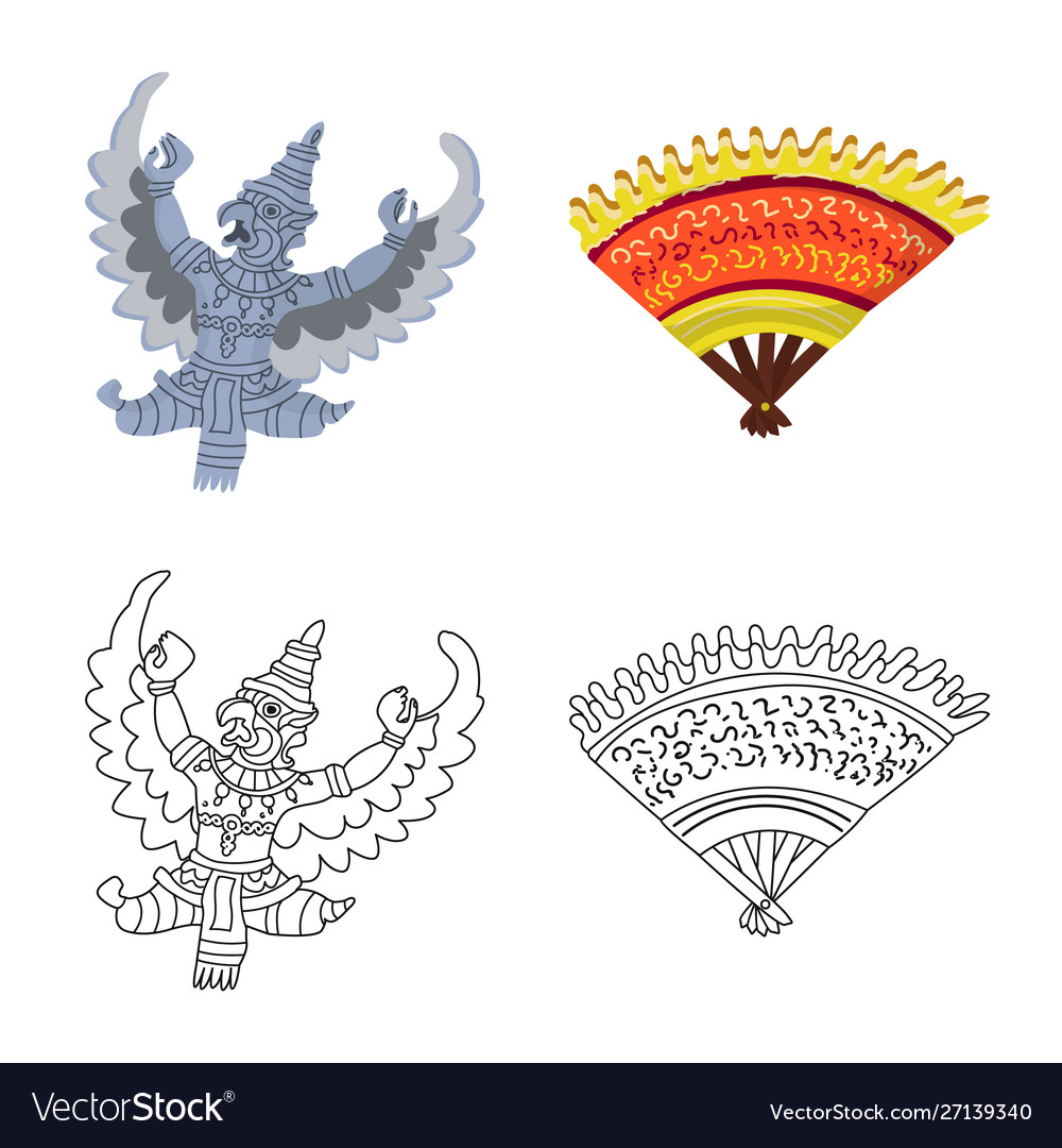 Design and travel logo set Royalty Free Vector Image