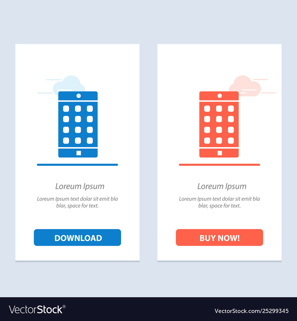 Application mobile password vector image Application mobile password