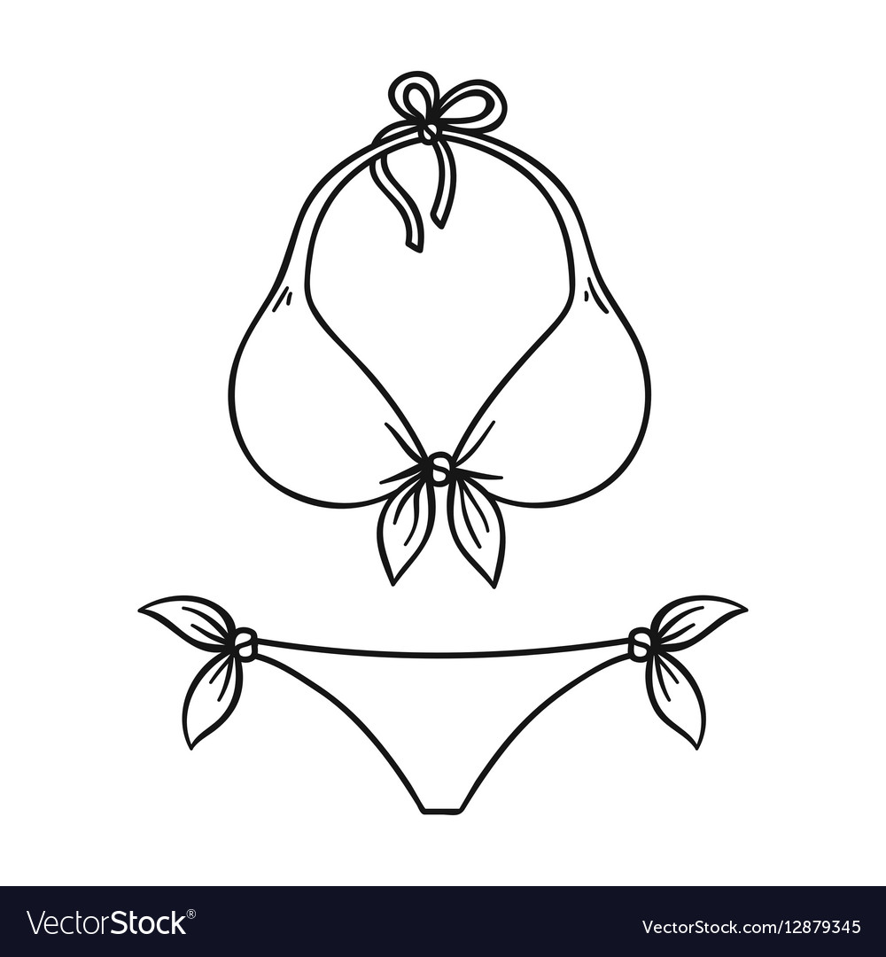 bikini body drawing