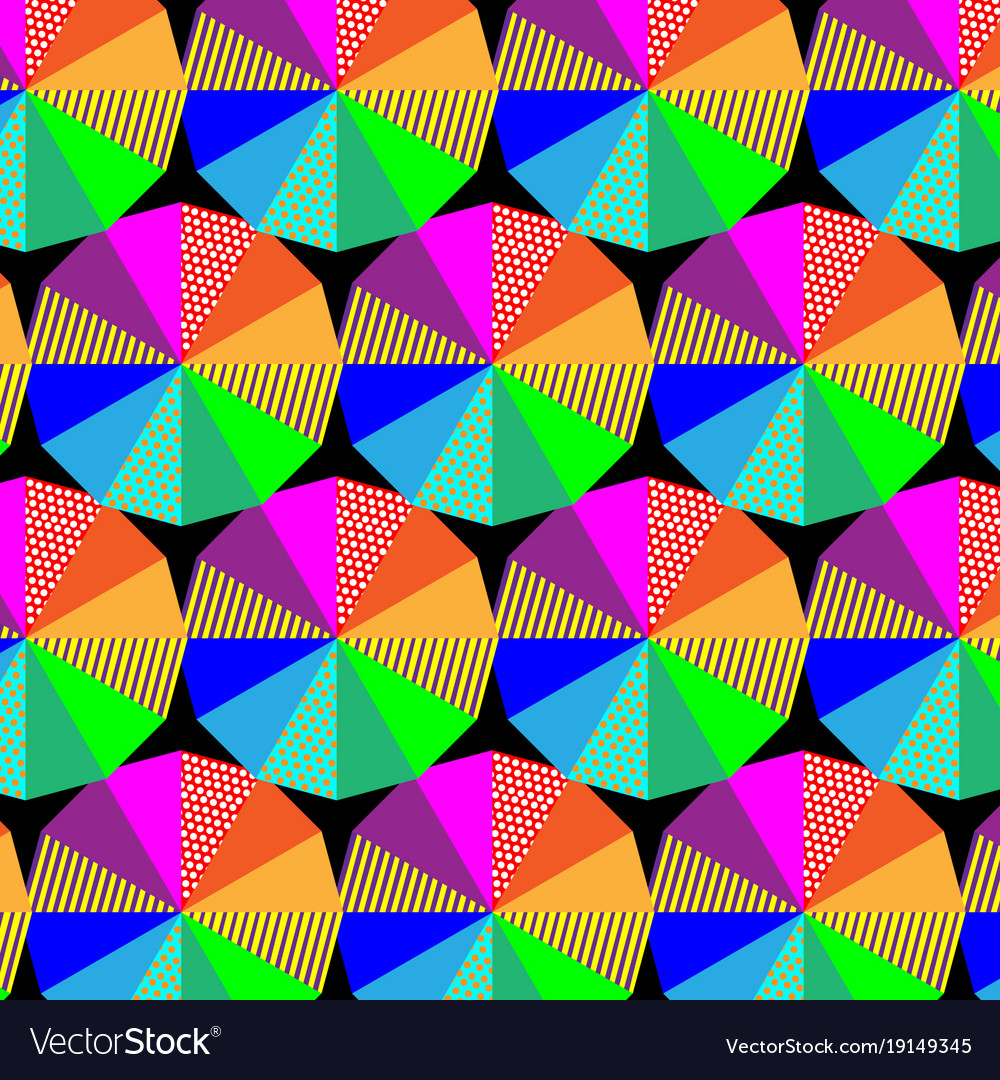 Geometric circle color patterns texture design