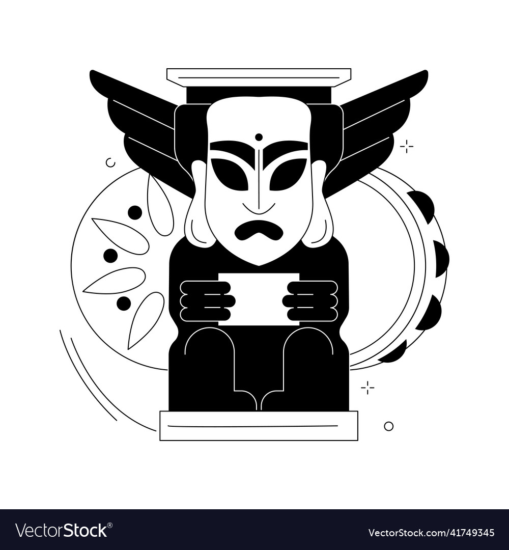 Indigenous Religion Abstract Concept Royalty Free Vector