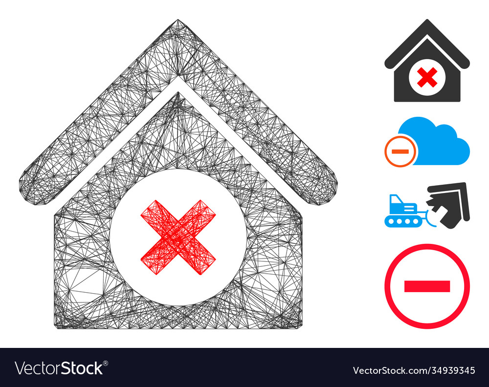 Net delete building mesh